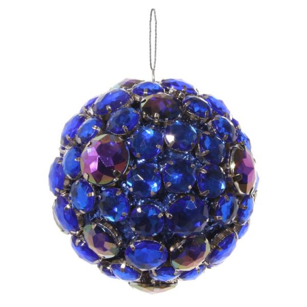 Драгоценный камень шар синий 9 см 46409 SHISHI