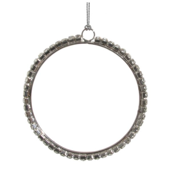 Кольцо с бриллиантом серебряное 10 см 53710 SHISHI