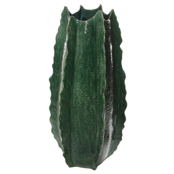 Керамическая ваза из агавы зеленого цвета d44, h90 см 54954 SHISHI