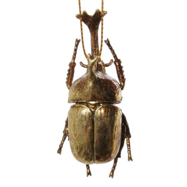 Орнамент в виде жука из античного золота 6,5 см 56791 SHISHI
