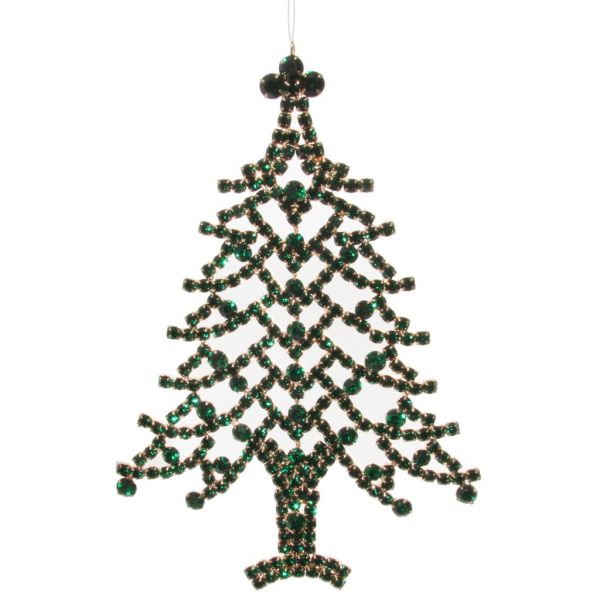 Бриллиантовое дерево зеленого цвета 19 см 57118 SHISHI