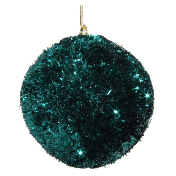 Мишурный шар зелено-синий 8 см 57141 SHISHI