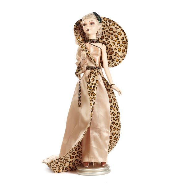 Кукла в леопардовом платье 66 см B 92150 GOODWILL