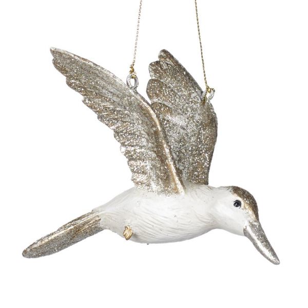 Елочное украшение в виде колибри с мерцающими крыльями 13 см D 47145 GOODWILL