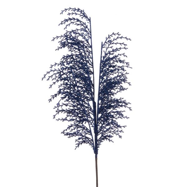 Декоративная ветка синяя 58 см FL 18312 GOODWILL