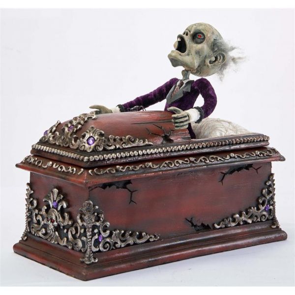 Кукла скелет в гробу 30,5 см KC 28-028633 KATHERINE`S COLLECTION