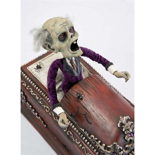 Кукла скелет в гробу 30,5 см KC 28-028633 KATHERINE`S COLLECTION