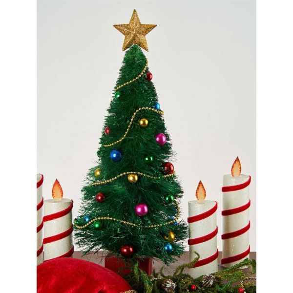 Новогодний декор Санта Клаус с камином 91 см KC 28-128173 KATHERINE`S COLLECTION