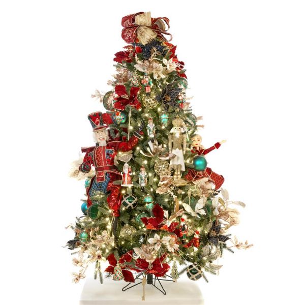 Новогодняя дизайнерская елка в тематике Щелкунчик 180 см X 911 GOODWILL